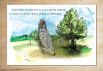 Carte postale menhir de Bélinac